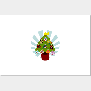 Árbol De Navidad De Lucha Libre En Inglés Posters and Art